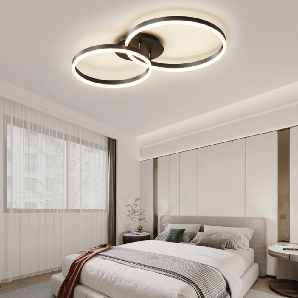 Aelithra Minimalist Acrylic Circle Ceiling Light