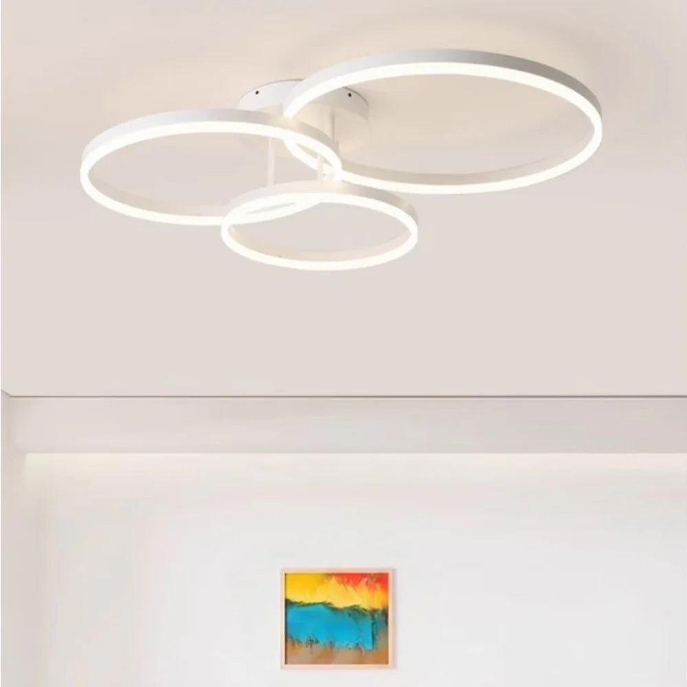 Aelithra Minimalist Acrylic Circle Ceiling Light