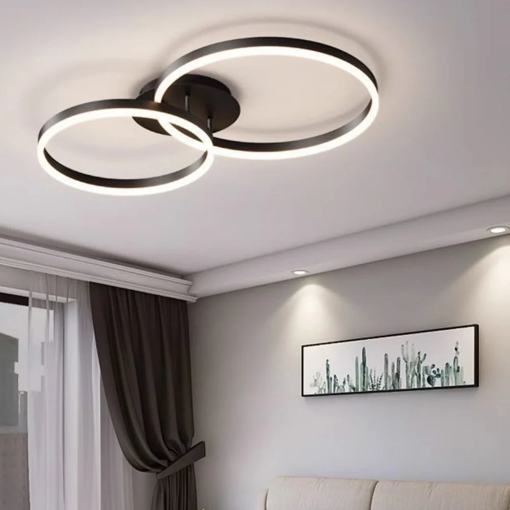 Aelithra Minimalist Acrylic Circle Ceiling Light