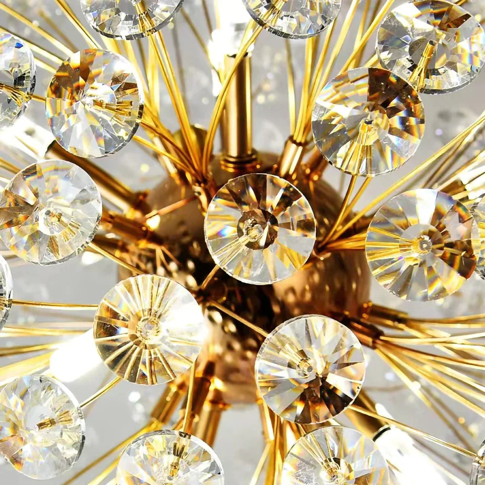 Aelivra Mordern Crystal Dandelion Pendant Light