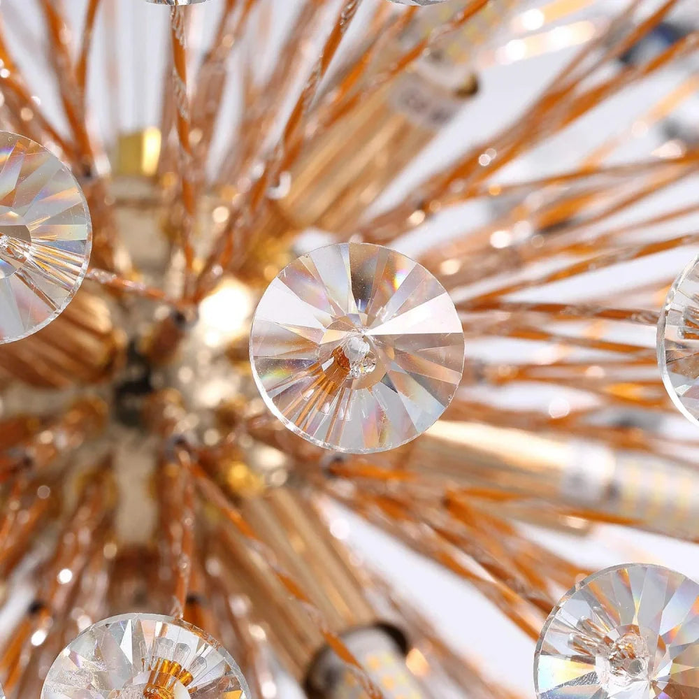 Aelivra Mordern Crystal Dandelion Pendant Light