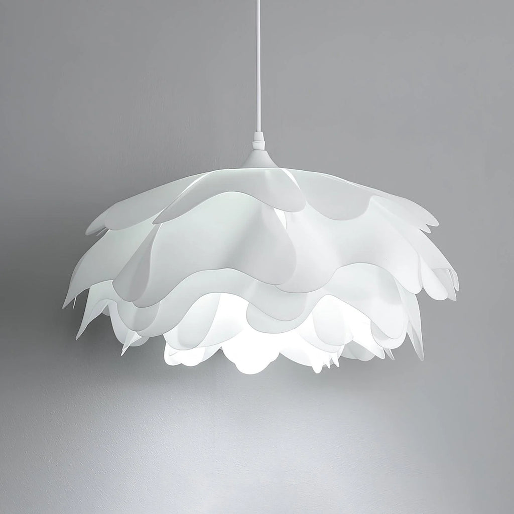 Aeloria Flower Shaped Snow Petal Pendant Light