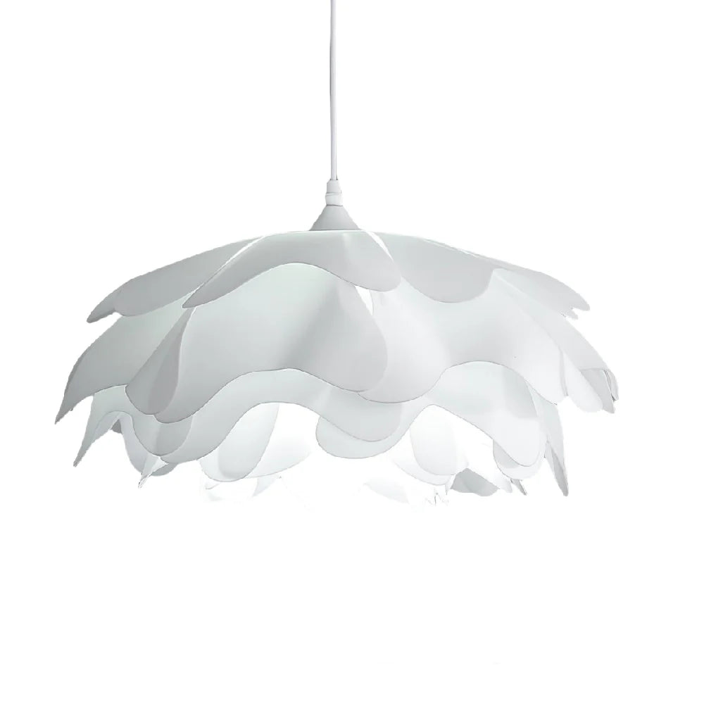 Aeloria Flower Shaped Snow Petal Pendant Light
