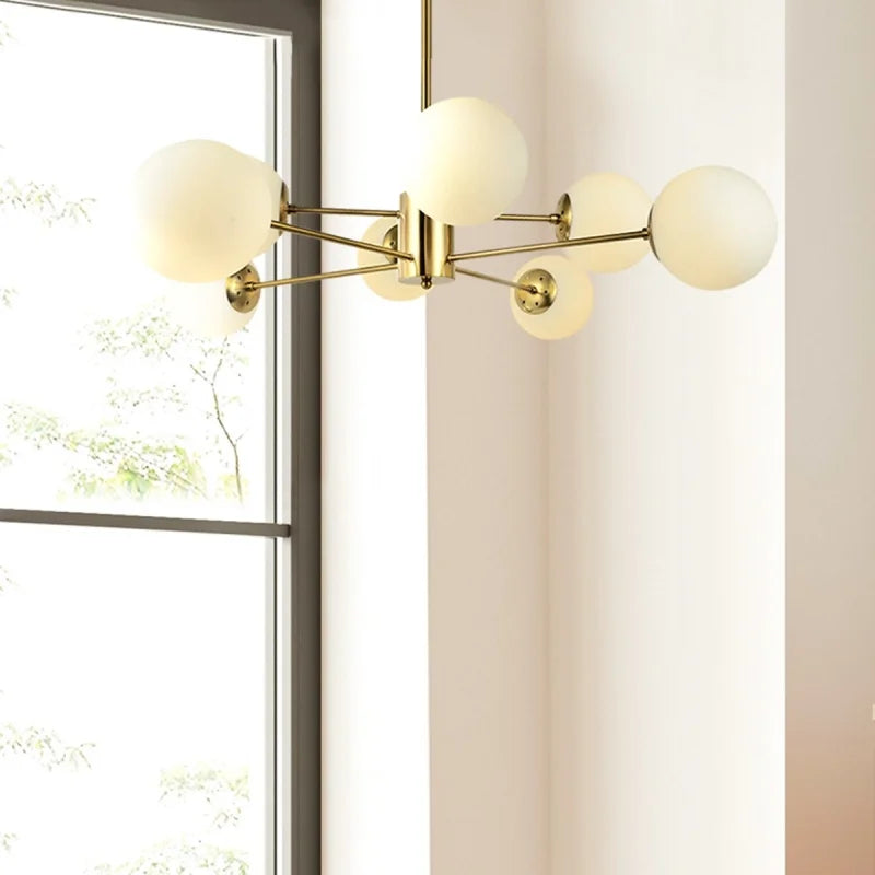 Aelvannis Modern Design Glass Ball Pendant Light