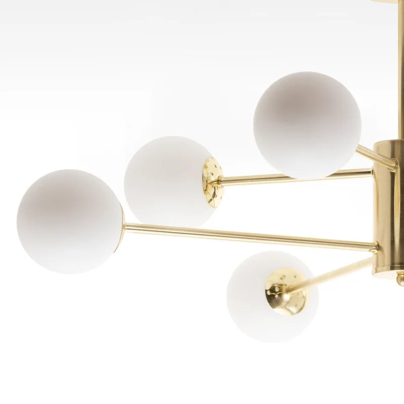 Aelvannis Modern Design Glass Ball Pendant Light