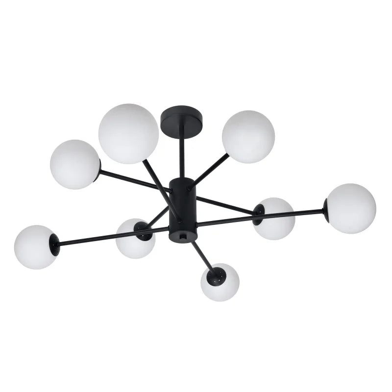 Aelvannis Modern Design Glass Ball Pendant Light