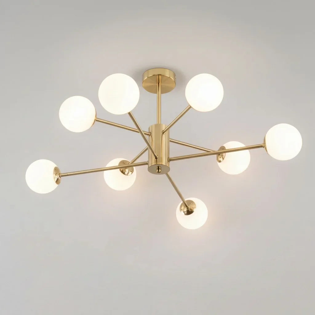 Aelvannis Modern Design Glass Ball Pendant Light