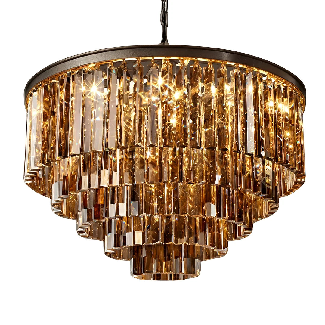 Aeryvon Vintage Luxury Crystal Chandelier