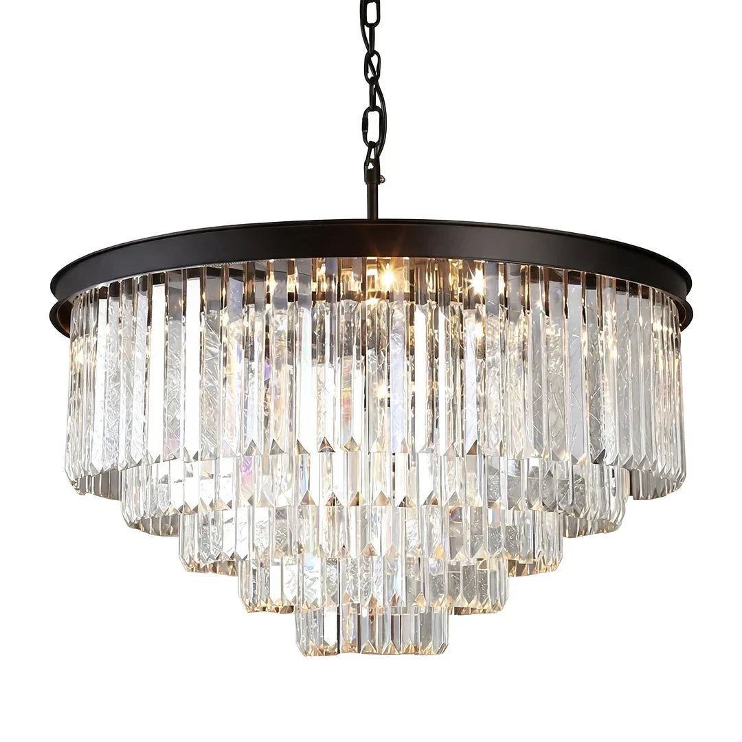 Aeryvon Vintage Luxury Crystal Chandelier