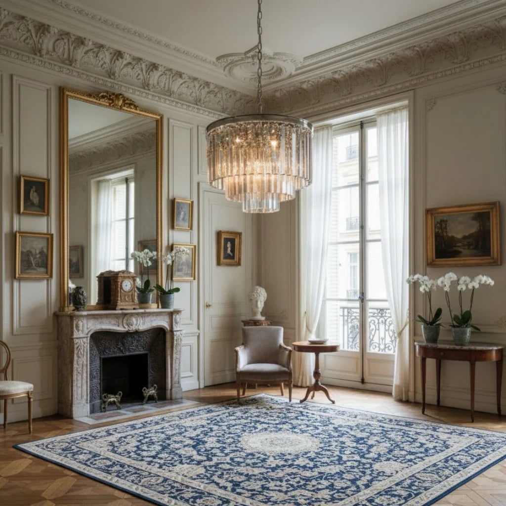 Aeryvon Vintage Luxury Crystal Chandelier