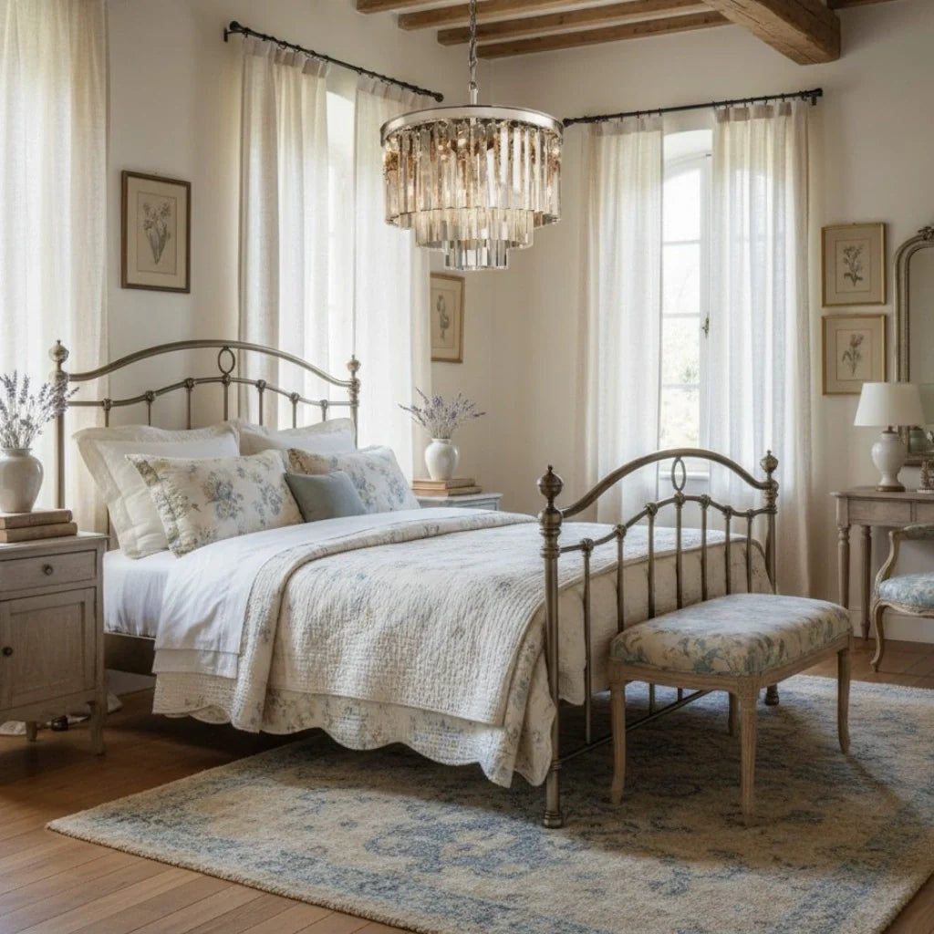 Aeryvon Vintage Luxury Crystal Chandelier