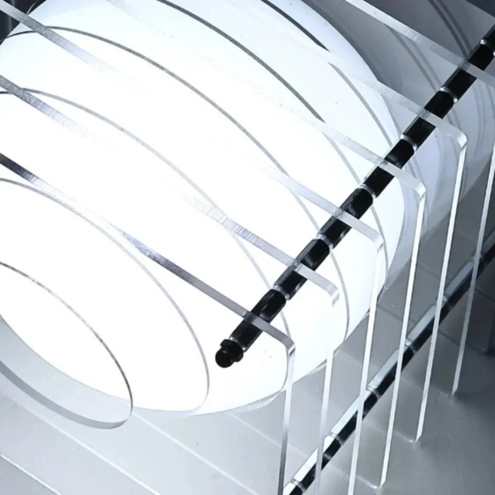 Aidos Geometric Moon Cube Table Lamp