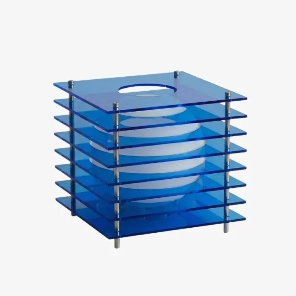 Aidos Geometric Moon Cube Table Lamp