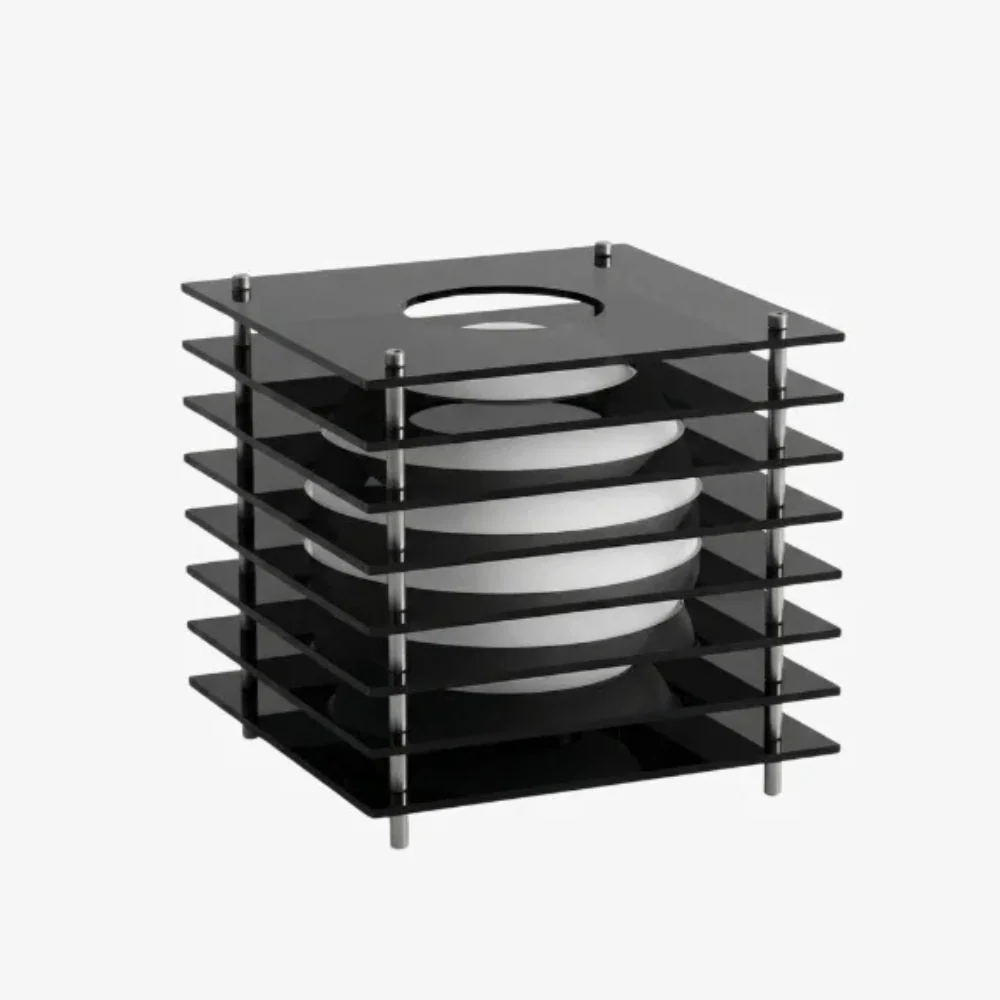 Aidos Geometric Moon Cube Table Lamp