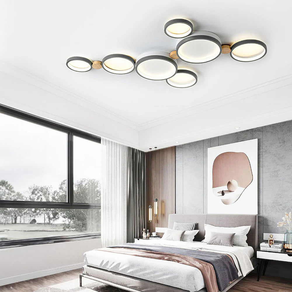 Alina Macaron Circle Array LED Ceiling Light