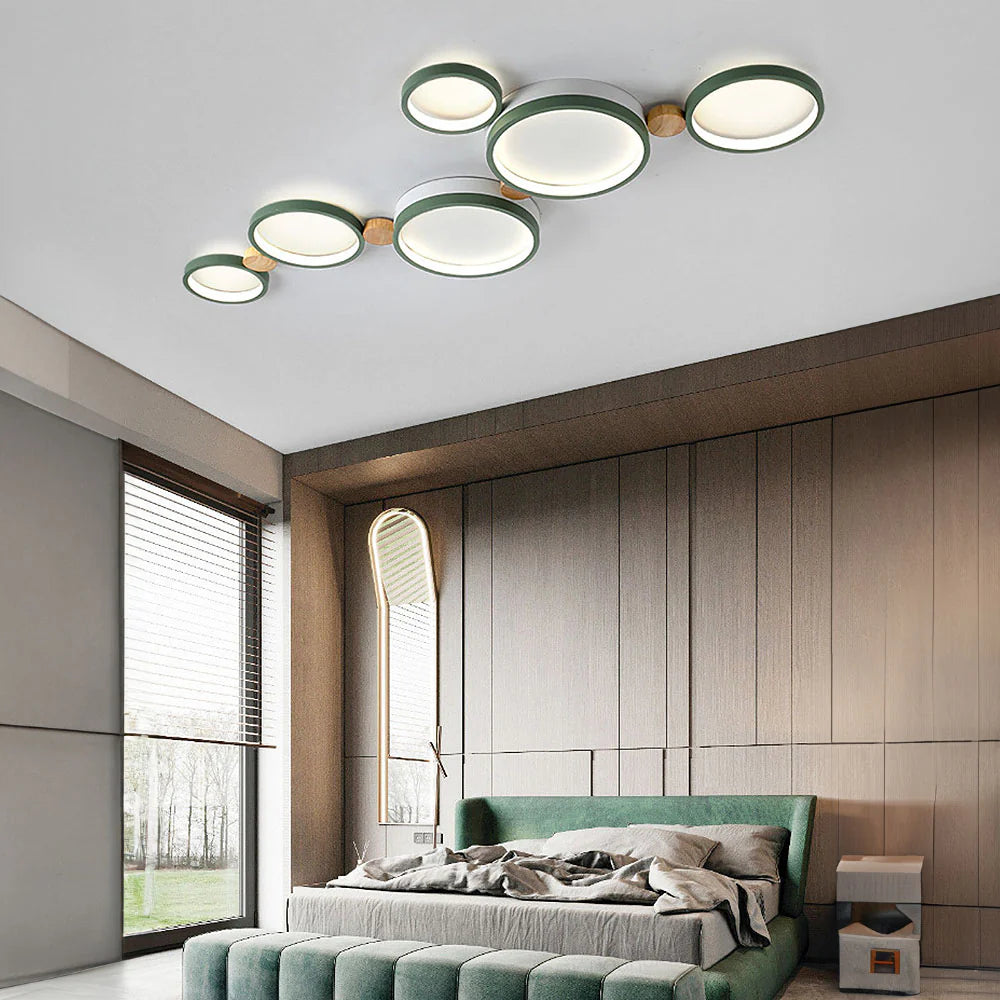 Alina Macaron Circle Array LED Ceiling Light