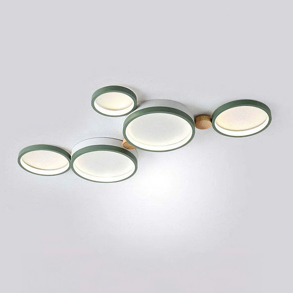 Alina Macaron Circle Array LED Ceiling Light