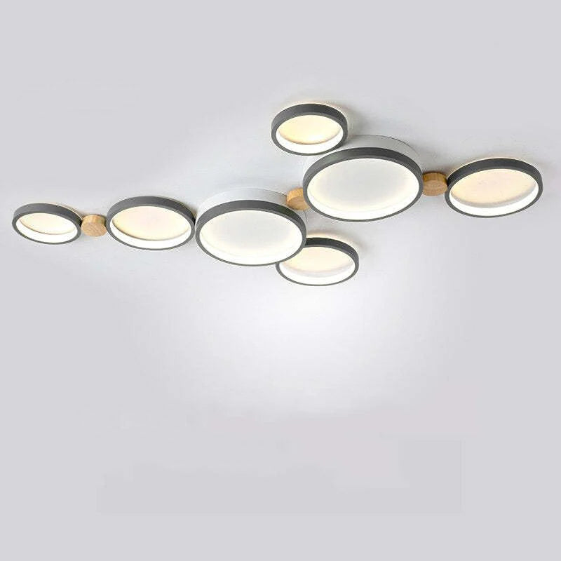 Alina Macaron Circle Array LED Ceiling Light