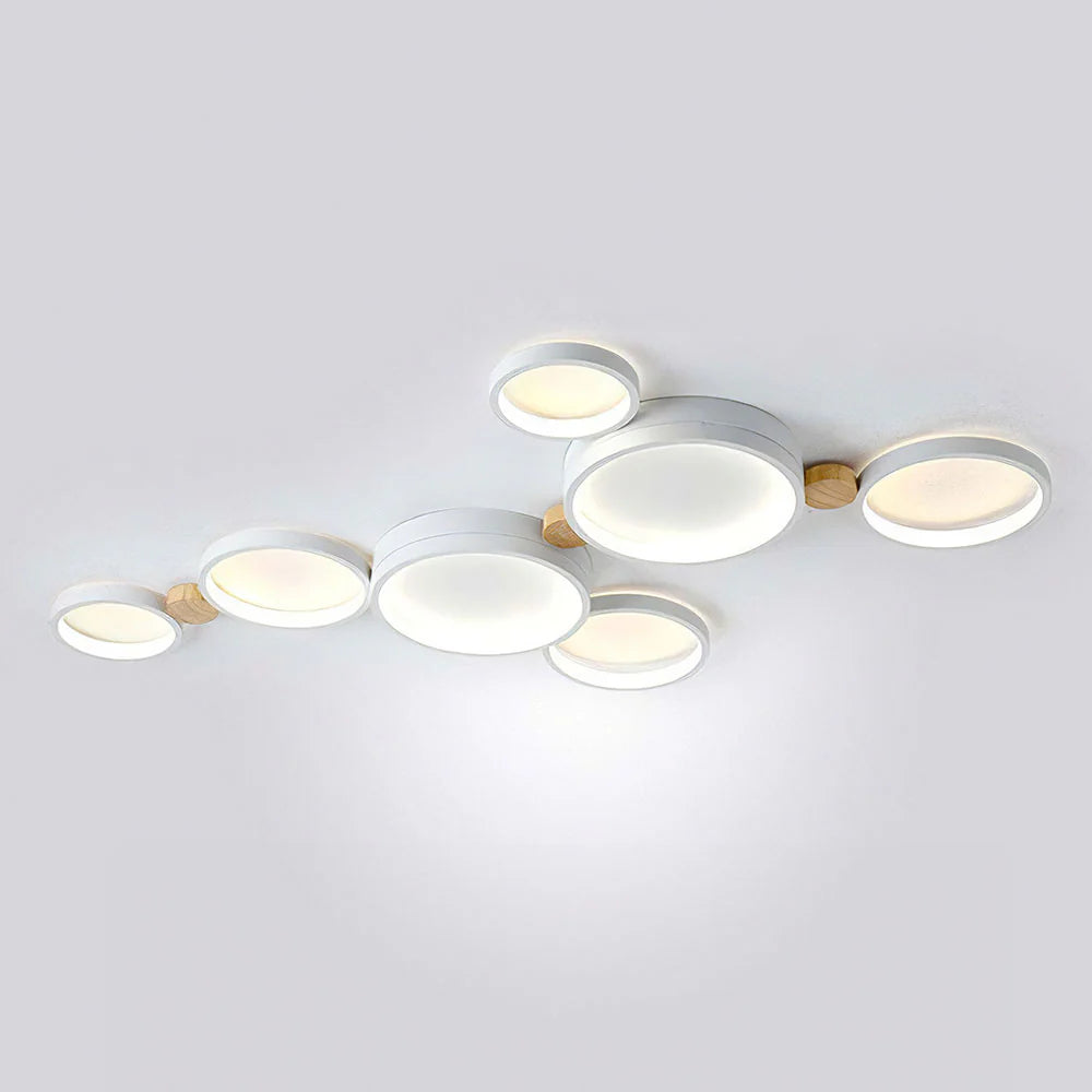 Alina Macaron Circle Array LED Ceiling Light