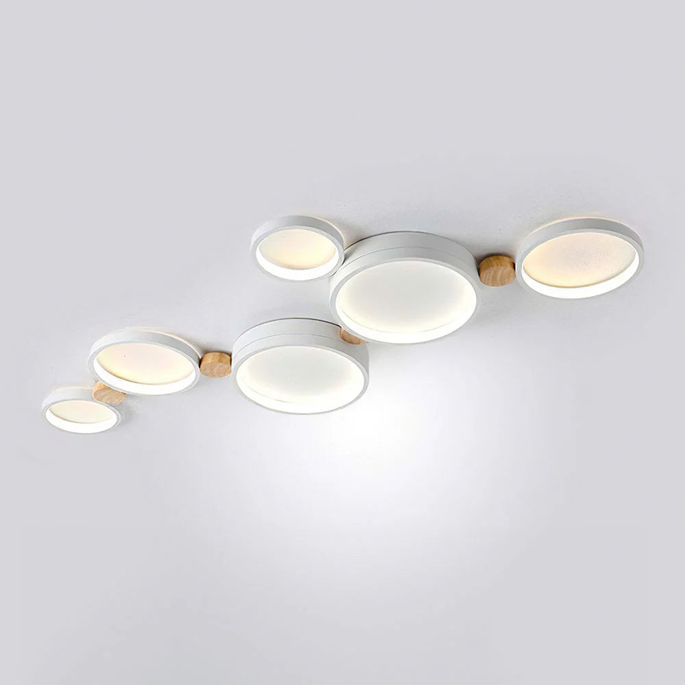 Alina Macaron Circle Array LED Ceiling Light