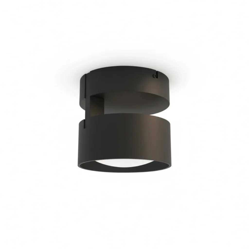 Ananke Minimalist Cylinder LED Ceiling Light
