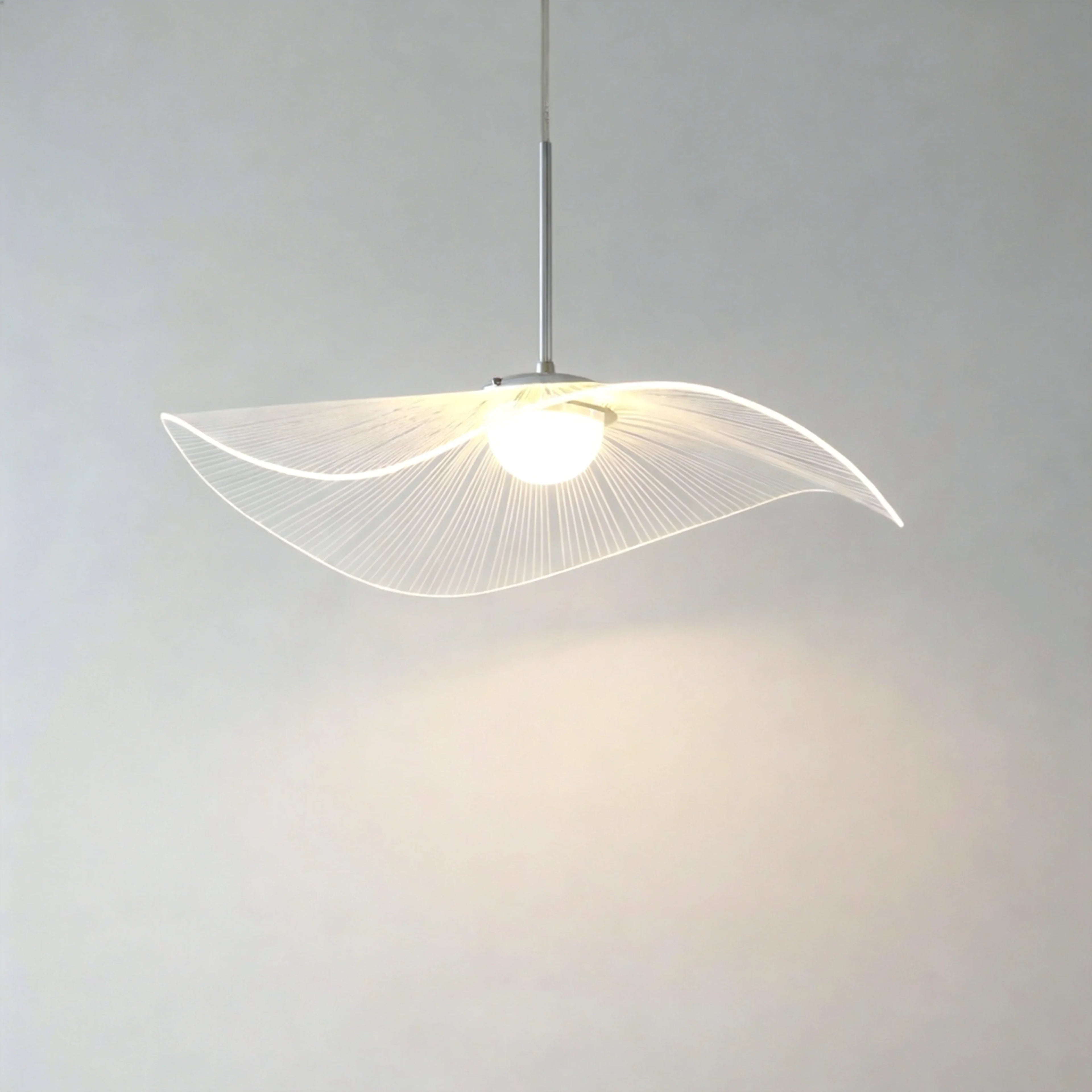 Anwen Nordic Acrylic Lotus Leaf Led Pendant Light
