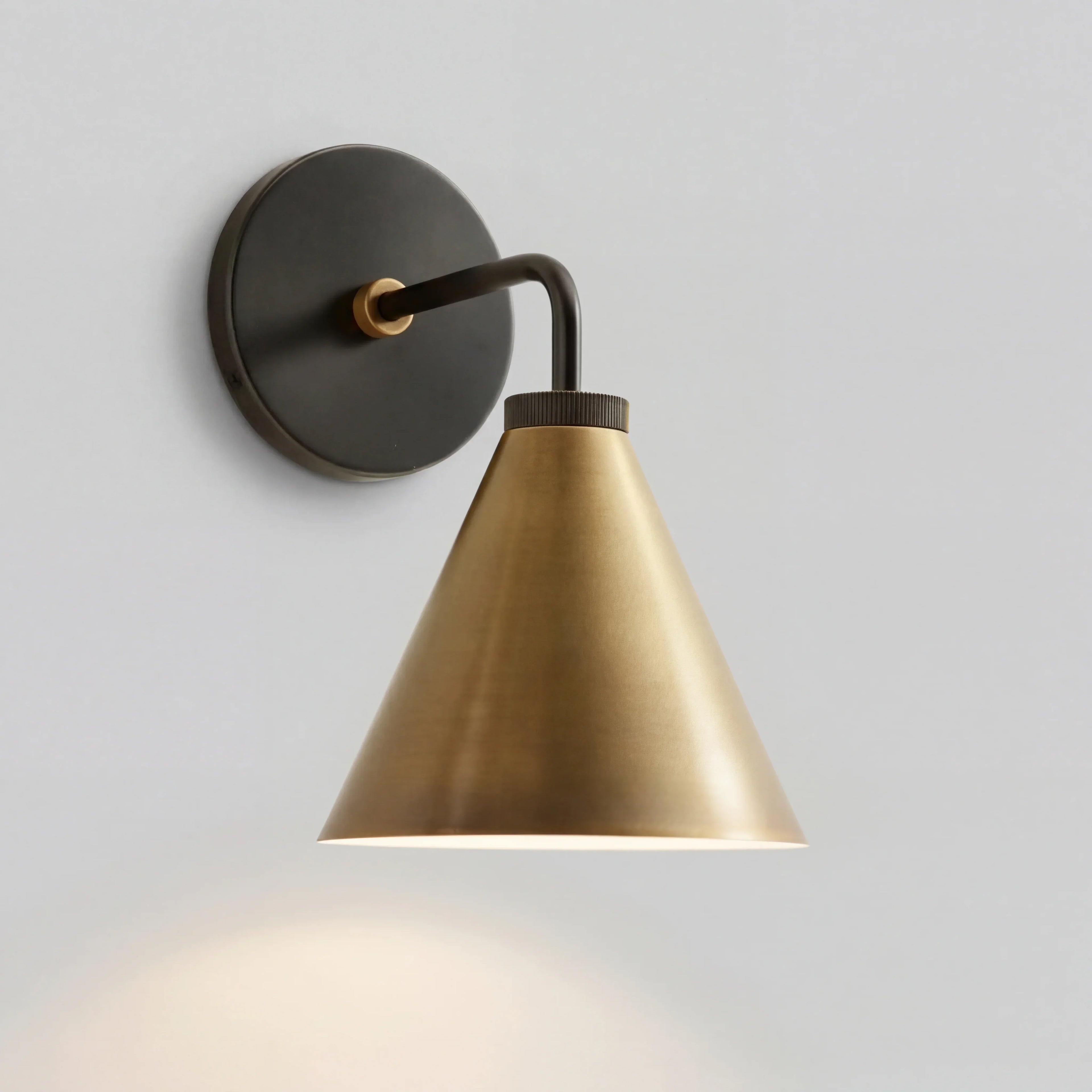 Ariadne Retro Metal Cone Wall Light
