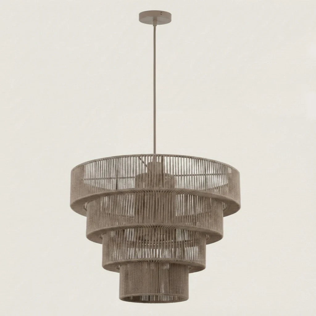 Arlune Modern Woven Cotton Pendant Light