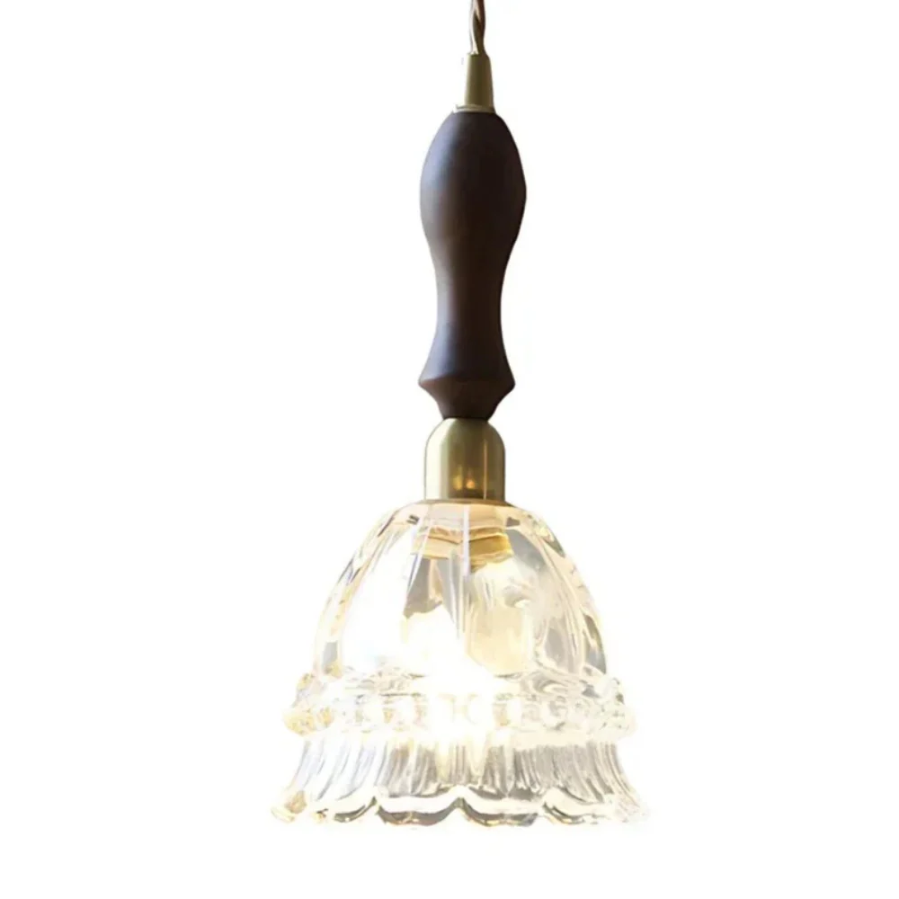 Aurelie Pastoral Jellyfish Glass Pendant Light