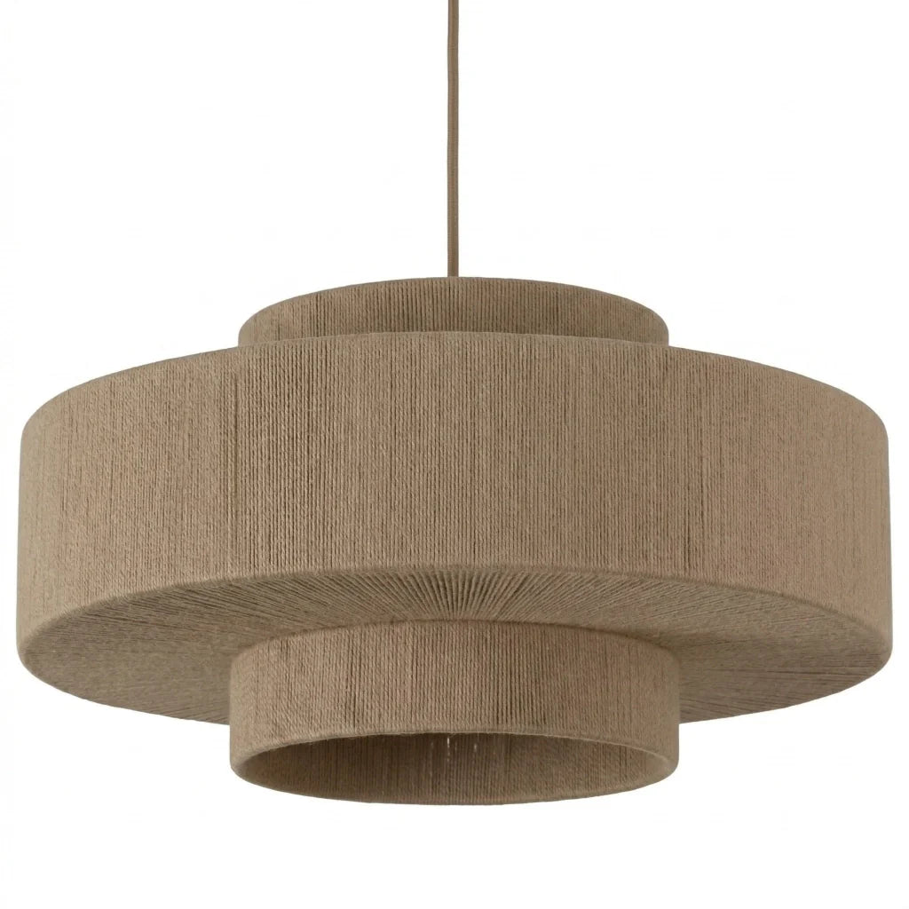 Aurelio Modern Natural Cotton Pendant Light