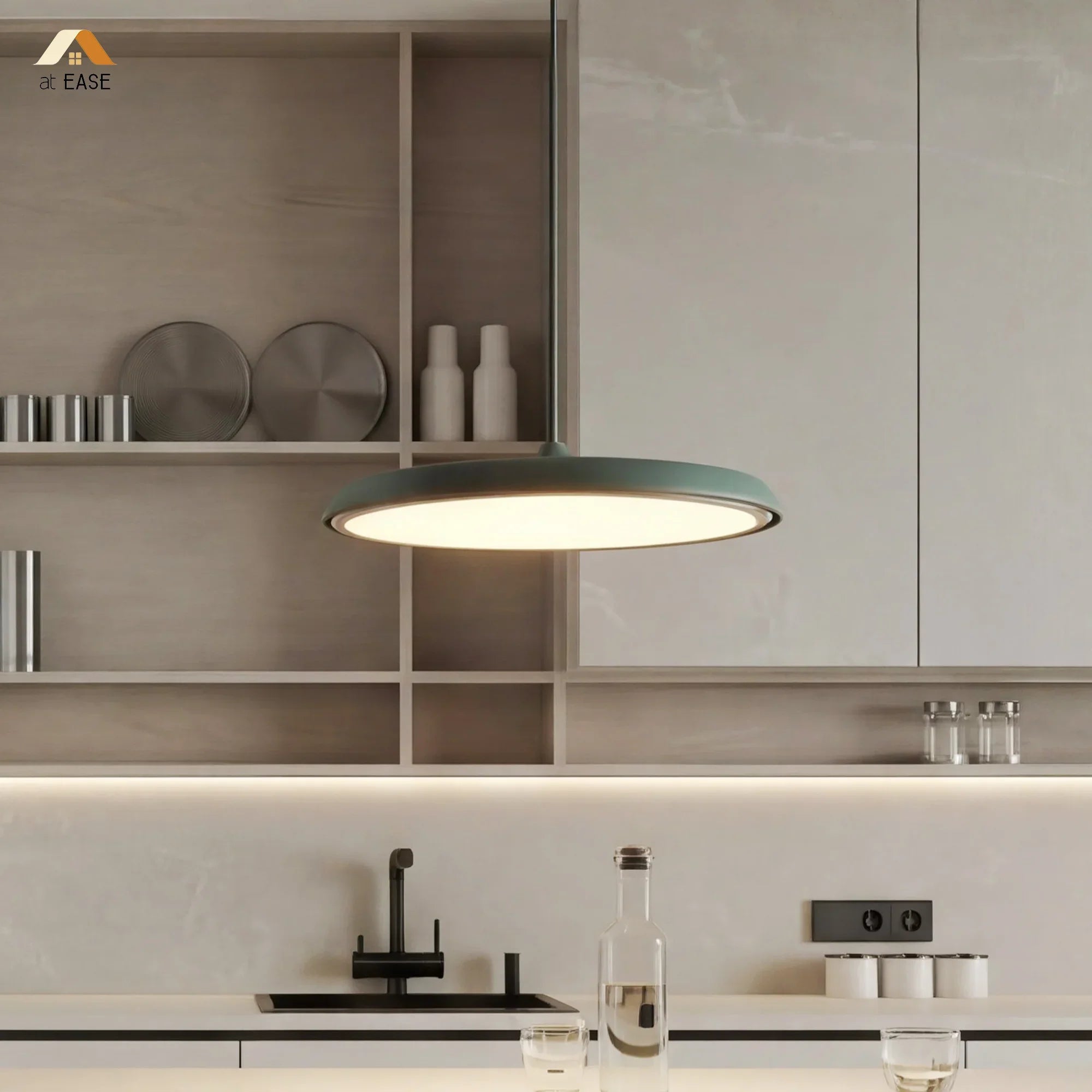 Avery Macaron Adjustable Metal Pendant Light