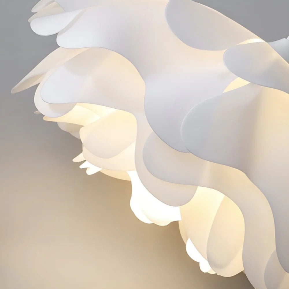 Aeloria Flower Shaped Snow Petal Pendant Light