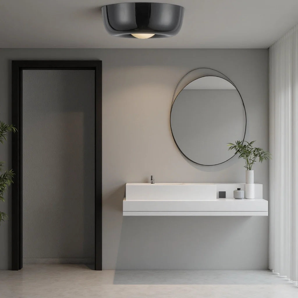 Alunra Minimalist Aluminum LED Flush Mount Ceiling Light