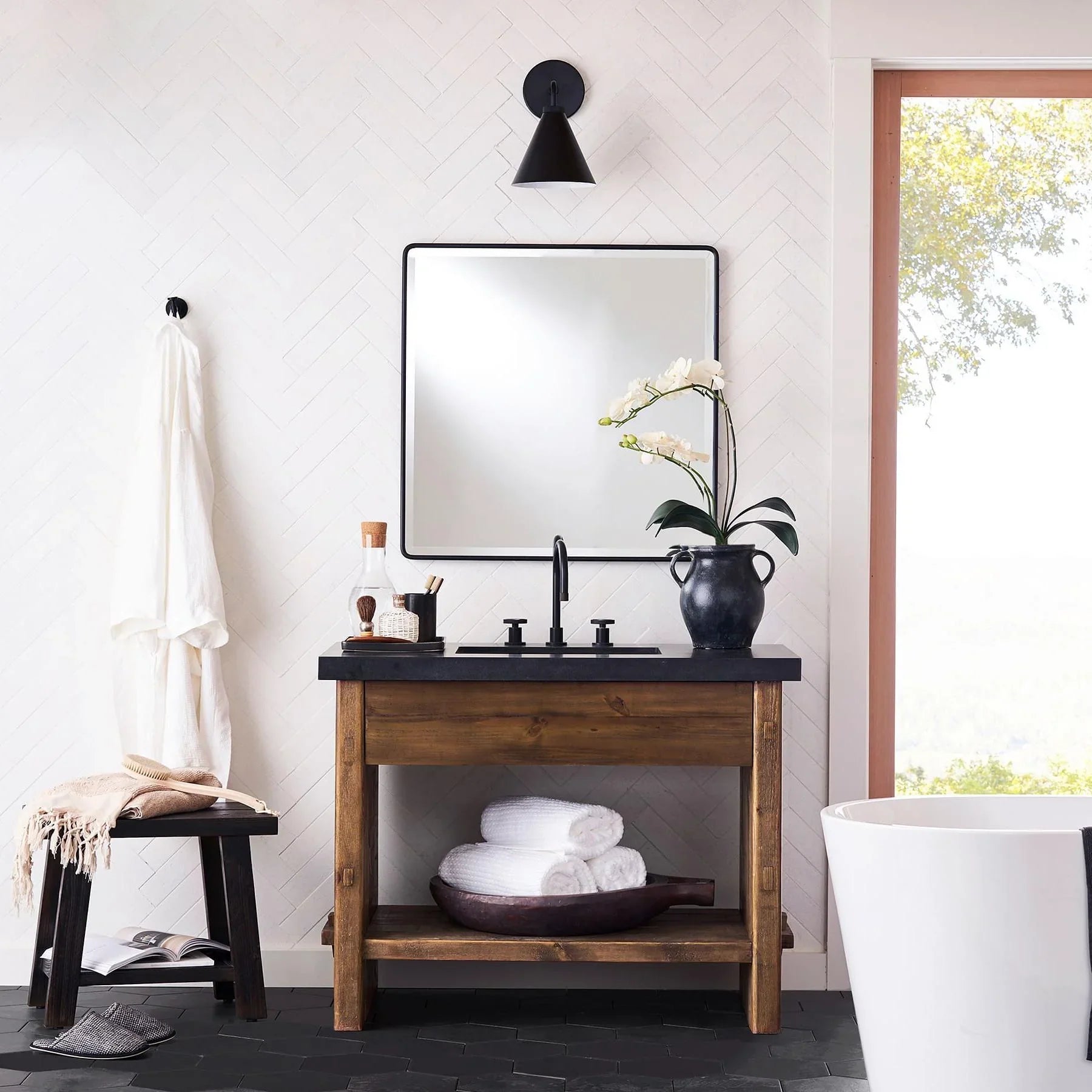 Ariadne Retro Metal Cone Wall Light