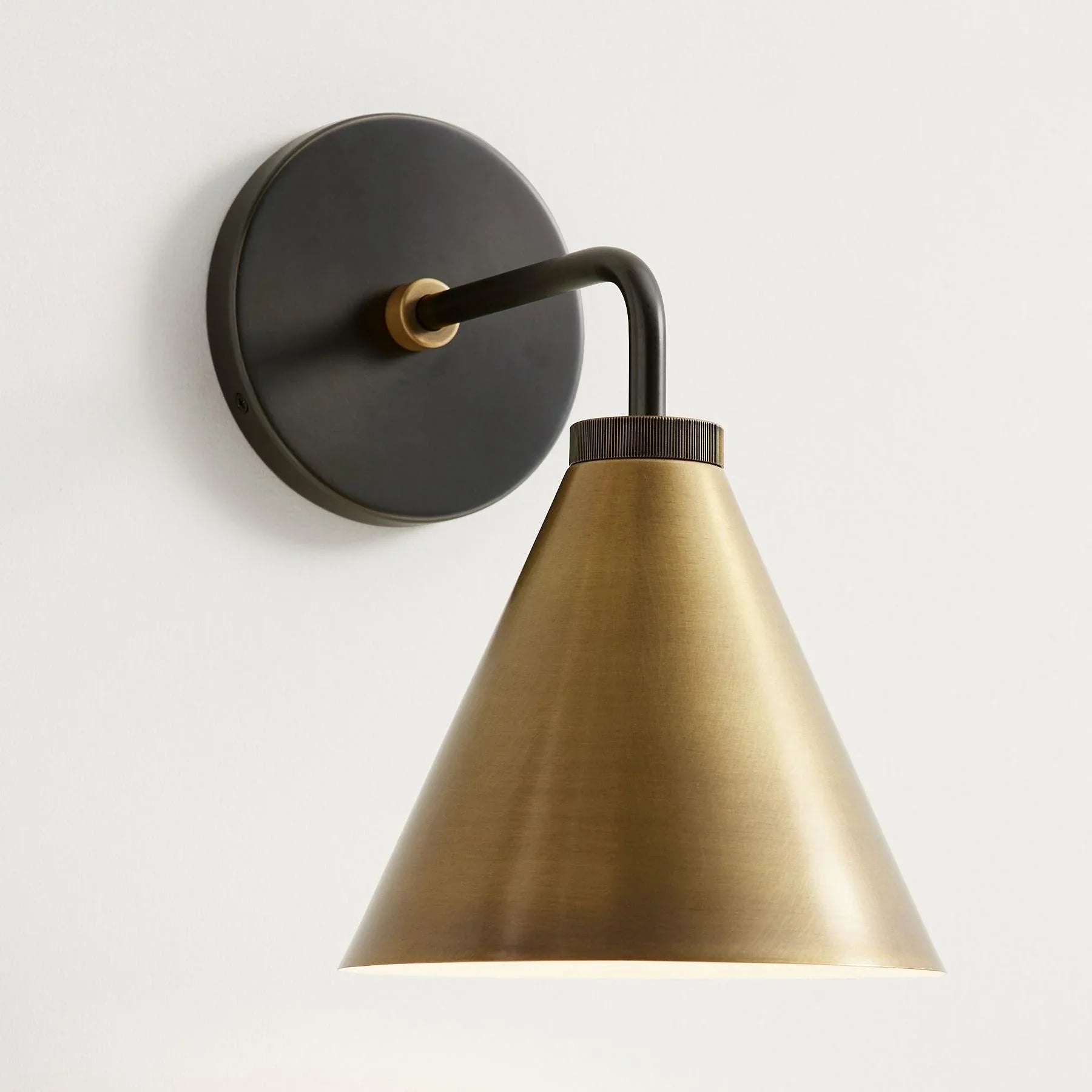 Ariadne Retro Metal Cone Wall Light