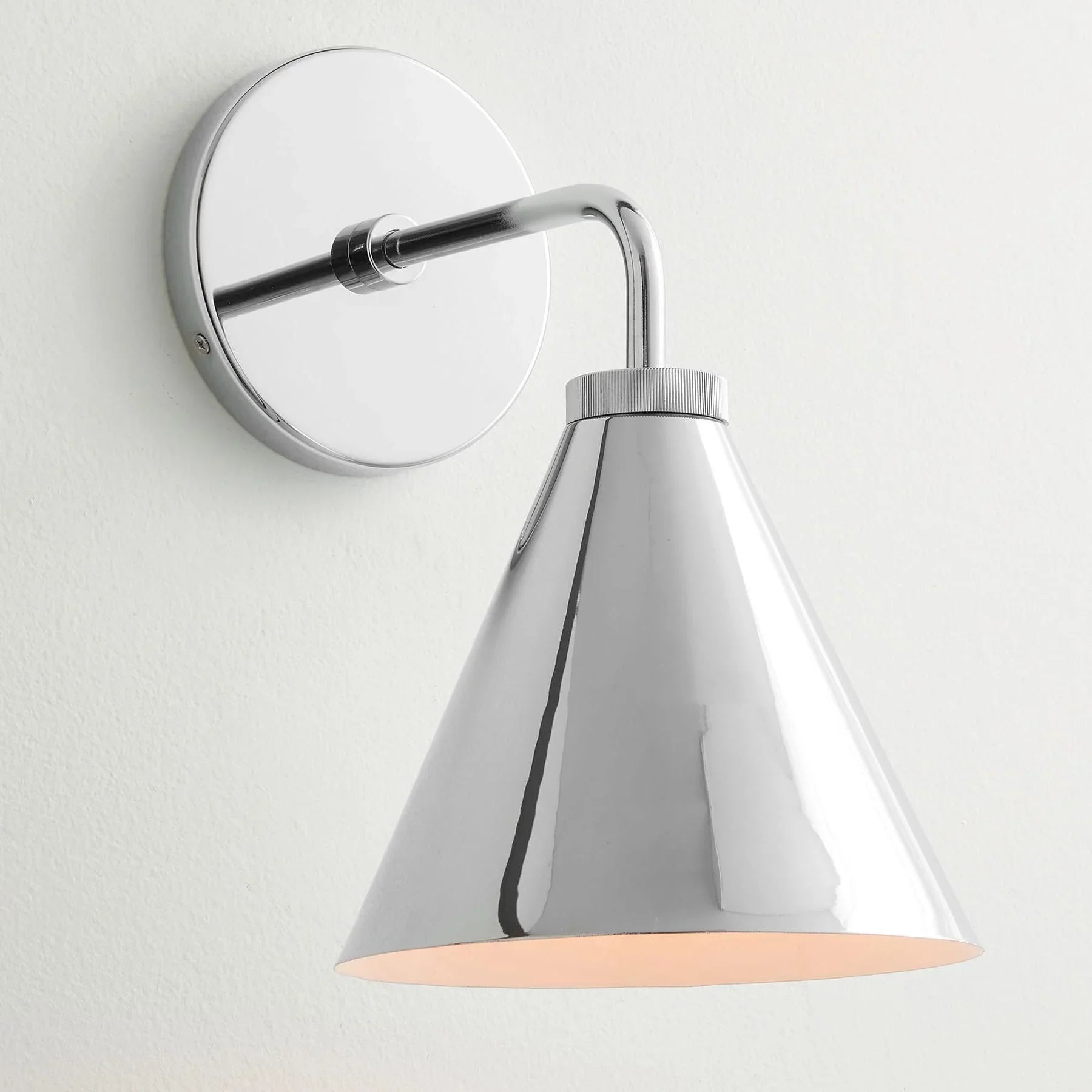 Ariadne Retro Metal Cone Wall Light